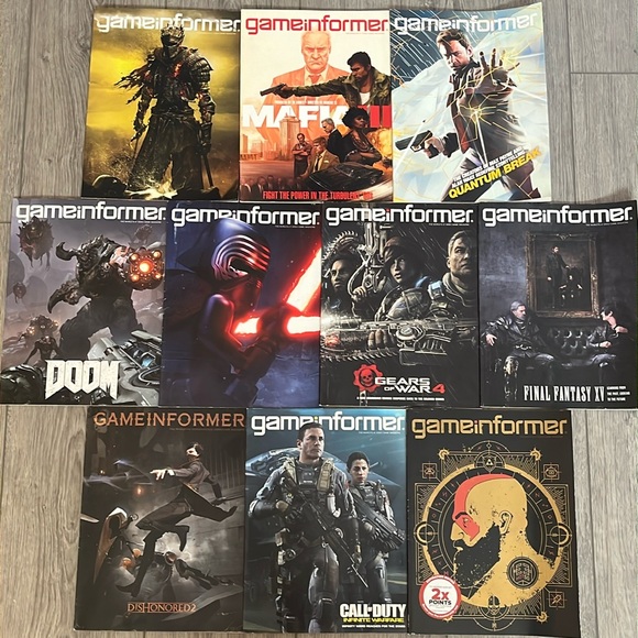 Gameinformer Issues 270-272, 274-280 - Picture 1 of 11